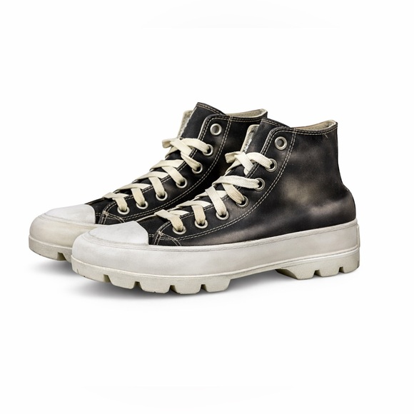 Converse Shoes - Converse Women's Chuck Taylor All Star Lugged Black Tie Dye Size 7.5​